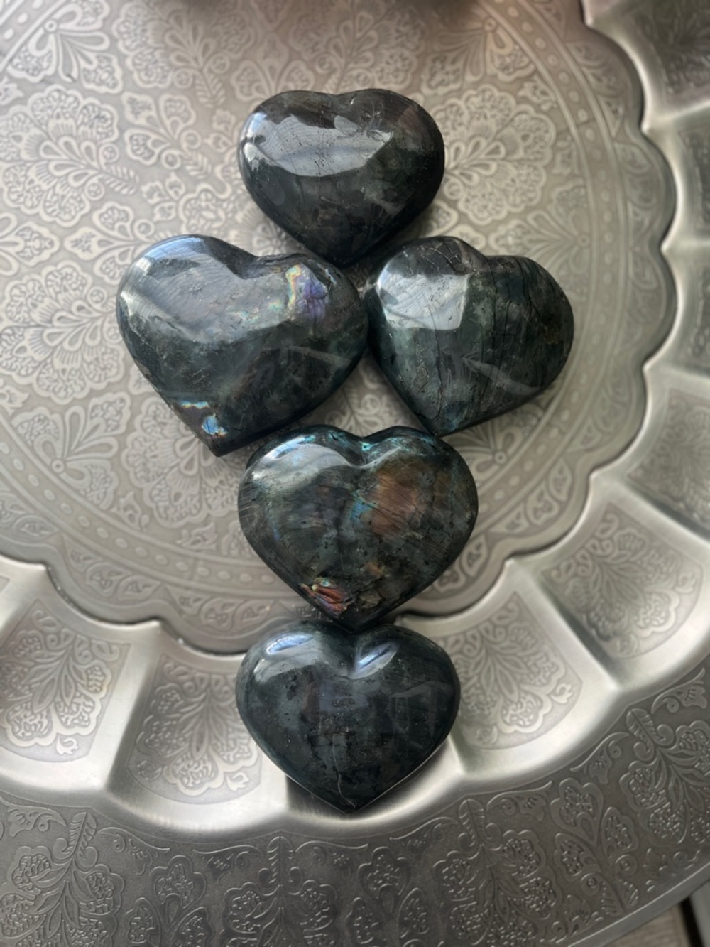 Labradorite heart - Picture 5 of 5